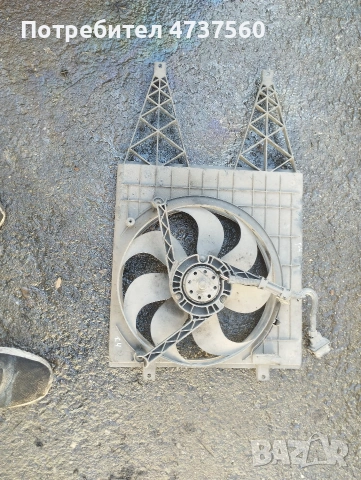 перка за голф 4 за охлаждането на двигателя 