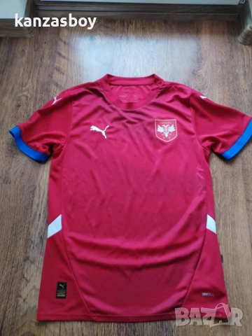 PUMA Serbia 2024 - мъжка футболна тениска КАТО НОВА С , снимка 6 - Тениски - 53839642
