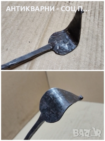 Стар Кован Ръжен / 48см., снимка 3 - Антикварни и старинни предмети - 52471234