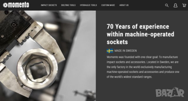 MOMENTO Ingersoll-Rand Ударна ВЛОЖКА 75мм Кв.1-1/2“ Ключ за Гайковерт Върток Тресчотка Гедоре БАРТЕР, снимка 15 - Други инструменти - 44297918