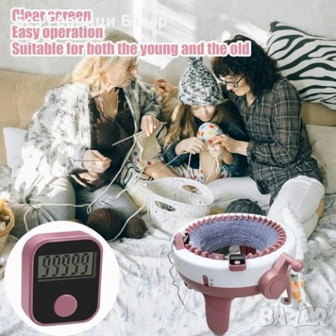 Нов магнитен Електронен брояч за редове за плетачна машина 32 40 48 игли, снимка 4 - Друга електроника - 53839236