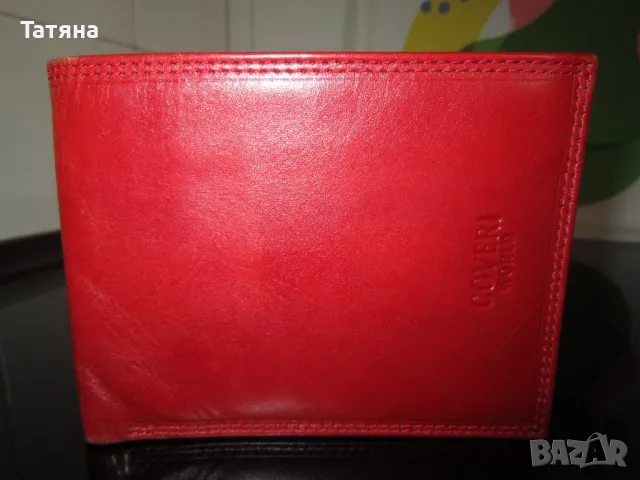 портмоне ест.кожа  KLM  ;;  COVERI WORLD;  COCCINELLE, снимка 4 - Портфейли, портмонета - 22120394