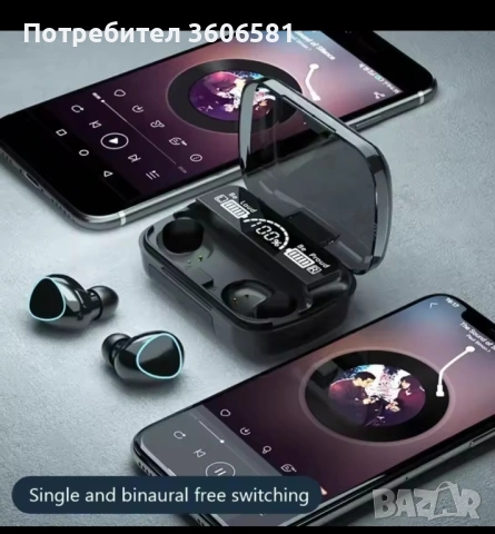 Спортни Hi-Fi Блутуут/Bluetooth безжични слушалки за разговори и музика(със високо качество на звука, снимка 12 - Безжични слушалки - 40845856