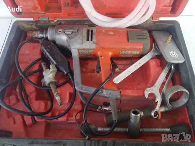 Диамантени разпробивна машина за боркорони HUSKQVARNA DM 230 Има забележка в патронника! , снимка 7 - Бормашини - 48887886