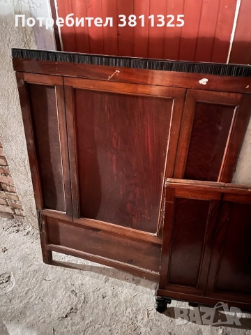 Старинни два кревата, снимка 2 - Антикварни и старинни предмети - 52516522