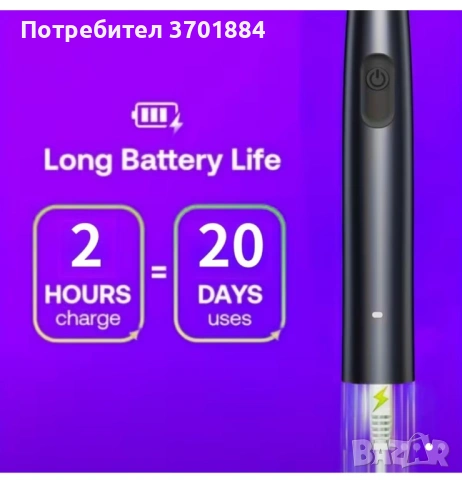 Електрическа четка нова, снимка 2 - Други - 53802374