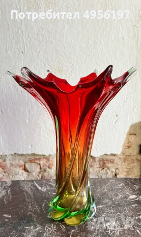 Ваза стъкло Murano 