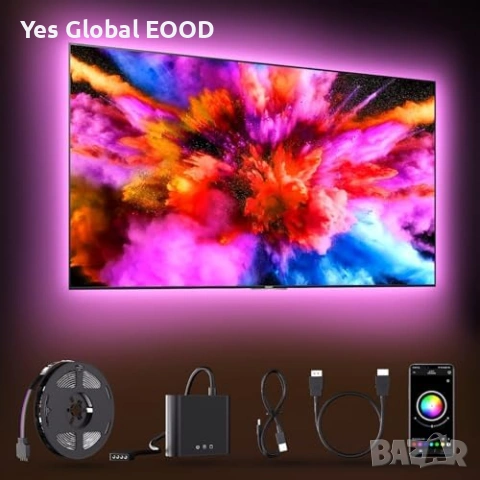 BDFFLY TV LED подсветка с HDMI Sync Box 1080p@60Hz