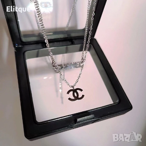 колие от висококачествена стомана chanel , снимка 2 - Колиета, медальони, синджири - 52778712