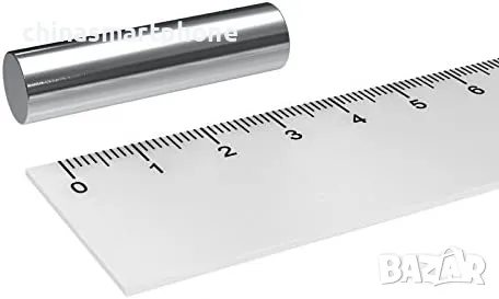 Неодимов магнит 10x40mm МАГНИТ цилиндричен неодимов N52, magnit от moqtmagazi n. c om (Моят магазин), снимка 1