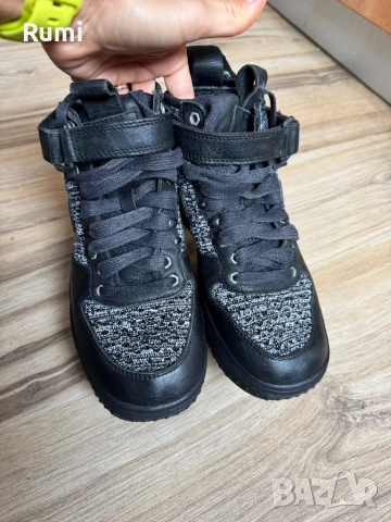 Оригинални кецове Nike Lunar Force1 Flyknit ! 37,5 н, снимка 6 - Маратонки - 52258042