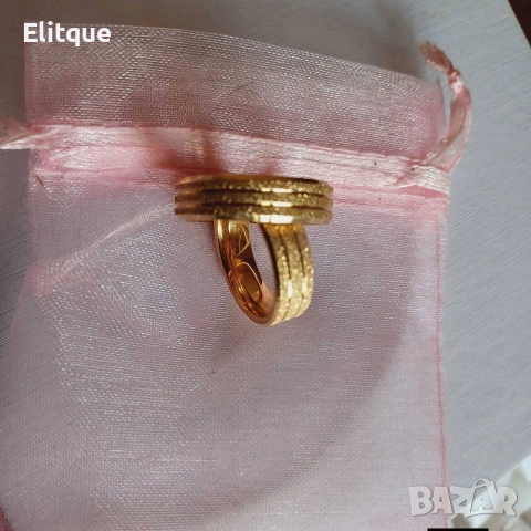 две халки , снимка 4 - Пръстени - 53191525