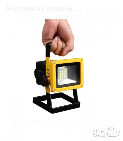 ПРЕНОСИМ АКУМУЛАТОРЕН LED ПРОЖЕКТОР 100W - код 204, снимка 12 - Прожектори - 33963170