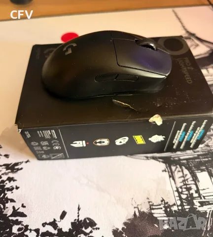 LOGITECH PRO 2 LIGHTSPEED Black, снимка 4 - Клавиатури и мишки - 56050720