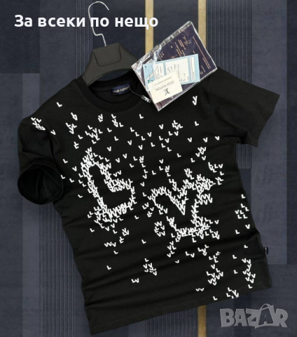 Мъжка тениска Louis Vuitton, снимка 3 - Тениски - 44582513