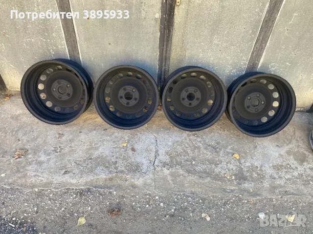 Оригинални стоманени джанти за VW Golf V, VI, Touran, Caddy. Audi Skoda, Seat, снимка 8 - Гуми и джанти - 43576230