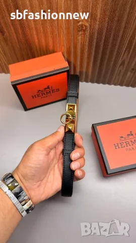 Hermes колан естествена кожа, снимка 4 - Колани - 55759015