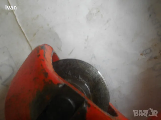 3 Цола RIDGID №23-3" Made in USA Тръборез масивен рязне стоманени тръби 68см/6,0кг/захват 11см , снимка 8 - Други инструменти - 47325809