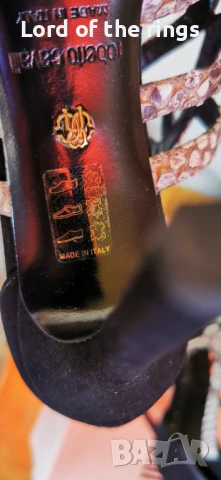 Оригинални маркови дамски обувки / сандали ROBERTO CAVALLI - 39 номер, снимка 5 - Дамски обувки на ток - 51235494