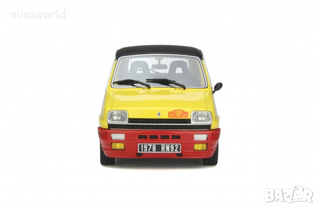 Renault 5 TS Monte Carlo 1978 - мащаб 1:18 на Ottomobile моделът е нов в кутия, снимка 4 - Колекции - 44509478