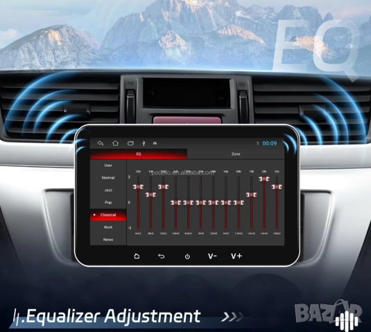 Мултимедия, плеър, с Андроид, единичен дин, навигация, за кола, автомобил, Android, 1 DIN, Carplay, снимка 9 - Аксесоари и консумативи - 51691060