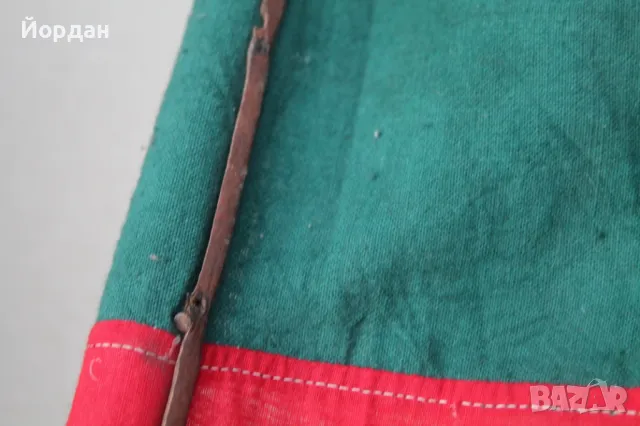 Българско знаме за регулировчик /1920-1940 г./, снимка 4 - Антикварни и старинни предмети - 48642100