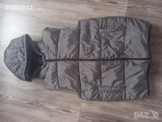 Ватиран елек с качулка , снимка 4 - Якета - 51858898