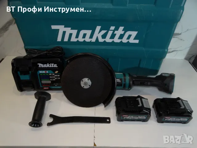 Makita GA 038 / XGT / 40 V - Акумулаторен ъглошлайф 230 мм