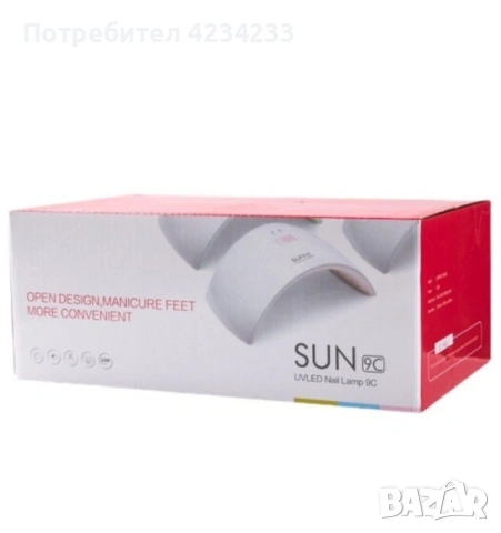 UV LED лампа за нокти , снимка 4 - Продукти за маникюр - 53690232