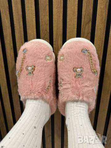 пухени пантофи, снимка 4 - Пантофи - 50741949