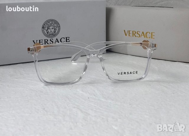 Versace диоптрични рамки.прозрачни слънчеви,очила за компютър, снимка 7 - Слънчеви и диоптрични очила - 40125650