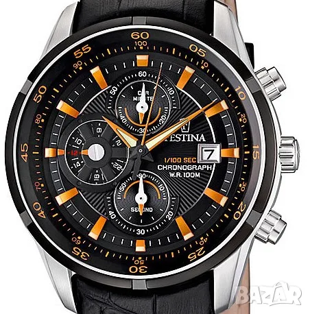 Мъжки часовник хронограф Festina 6821 с кутия и документи