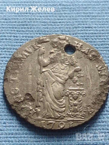 Рядка монета 1 гулдена 1791г. Белгийска Конференция провинция Холандия 34957, снимка 5 - Нумизматика и бонистика - 42682929
