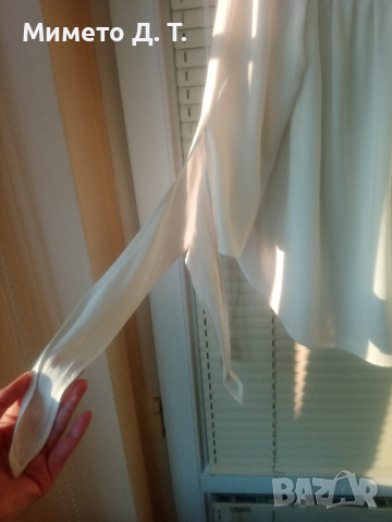 Дамска блуза с паднали рамене M/L, снимка 4 - Блузи с дълъг ръкав и пуловери - 36239244