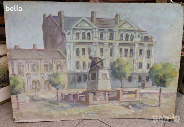 Авторска картина „Видин – Паметникът на опълченците“ Художник -Йохан Радев