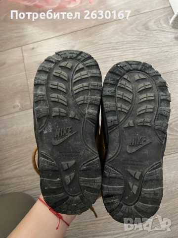 Есенни боти Nike, снимка 4 - Бебешки обувки - 56231556