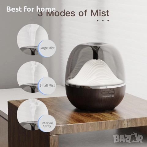 Смарт Арома Дифузер Govee – RGB осветление, Alexa/Google Home и мобилно приложение, снимка 5 - Други - 52978821