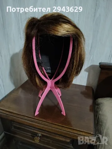Перука от естествен косъм , снимка 3 - Аксесоари за коса - 49653721