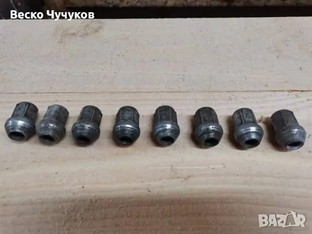 8 бр. Гайки за лети джанти, снимка 2 - Части - 49096654