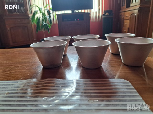 Метални чаши за Крем карамел, снимка 4 - Чаши - 41063726