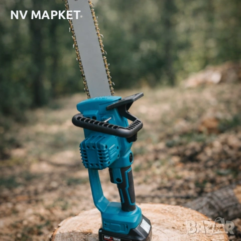 Комплект акумулаторна резачка 30см с маслен филтър и дисплей 36V8A, снимка 3 - Градинска техника - 53839655