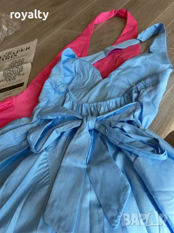 Стилна дамска рокля Различни цветове , снимка 5 - Рокли - 50393664