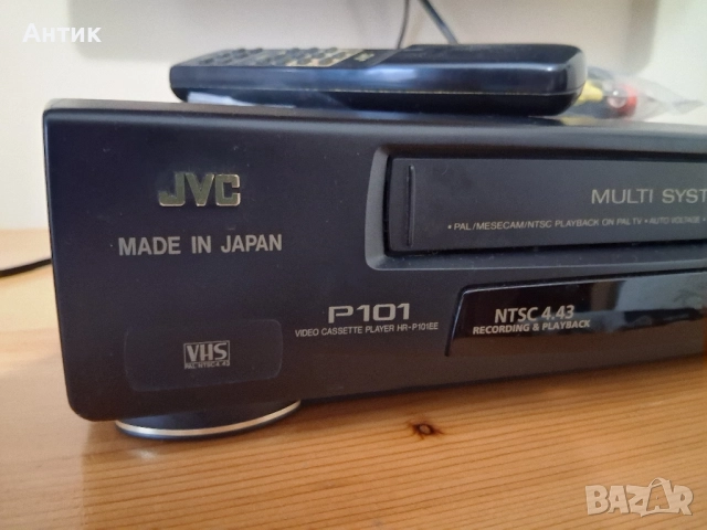Видео Рекордер JVC P 101 Multy System Made in Japan, снимка 7 - Други ценни предмети - 52470482
