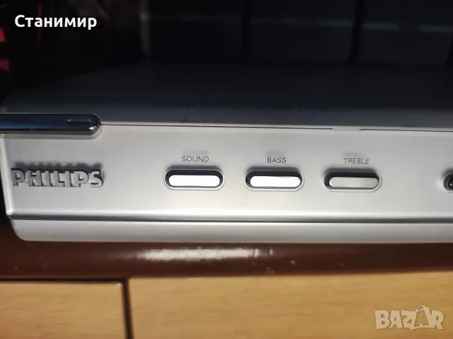 5.1 Домашно кино Philips HTR 5000 (Рисивър, Колони, Субуфер и Дистанционно), снимка 4 - Плейъри, домашно кино, прожектори - 55784074