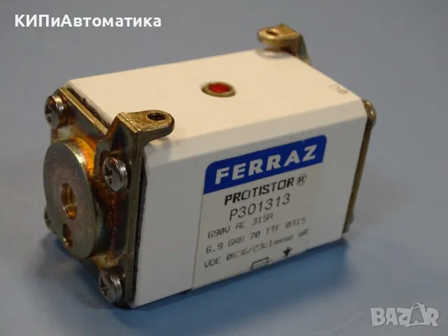 Предпазител Ferraz Shawmut Protistor P301313 Fuses 6.9GRB70TTF0315 315A 690VAC, снимка 7 - Резервни части за машини - 47790538