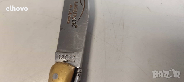 Стара френска джобна ножка Laguiole, снимка 6 - Антикварни и старинни предмети - 52536216