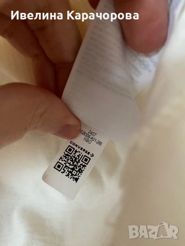 Дамска тениска Converse, снимка 4 - Тениски - 53225412