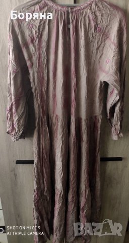 НАМАЛЕНА - ZARA нова дълга лятна рокля етно мотиви , снимка 13 - Рокли - 41736882