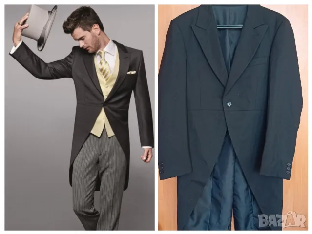 Мъжки фрак, снимка 2 - Костюми - 49295327