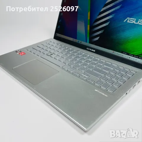 ASUS VivoBook/15,6” 1920x1080p/Ryzen 5 3500/512GB NVMe/6GB DDR4, снимка 4 - Лаптопи за работа - 48755773